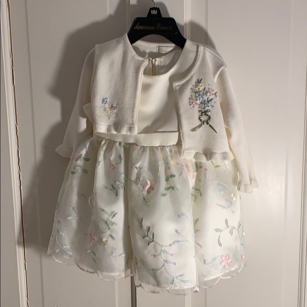 Dress & Cardigan Combo